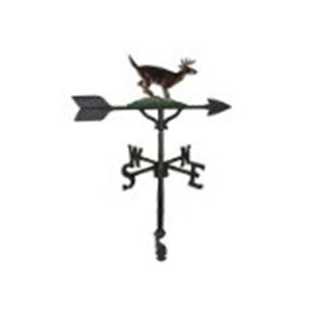 GARDENGEAR 200 Series 32 In Color Buck Weathervane GA385531